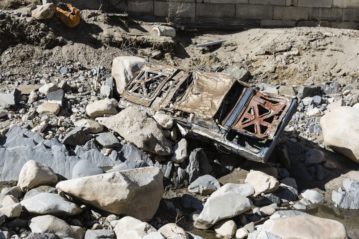 Big Thompson Flood Damage